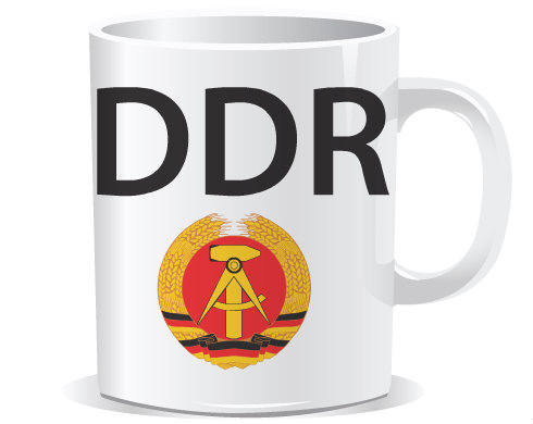 DDR Hrnek Premium - Bílá