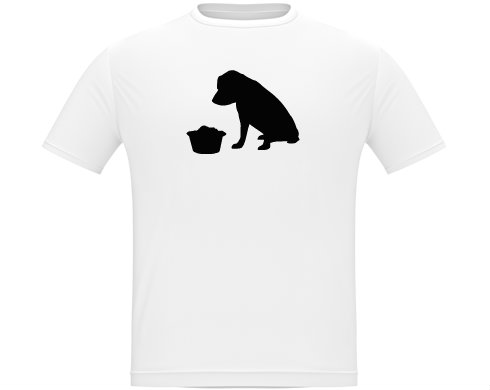 Pes - Umbi Pánské tričko Classic - Bílá