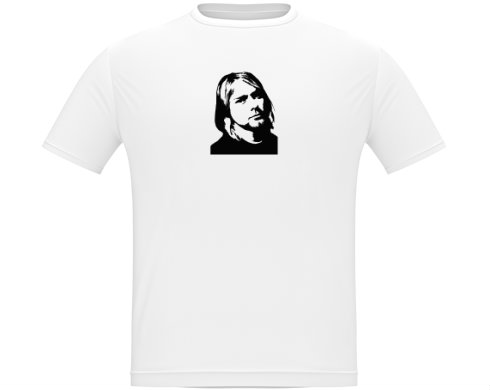 Kurt Cobain Pánské tričko Classic - Bílá