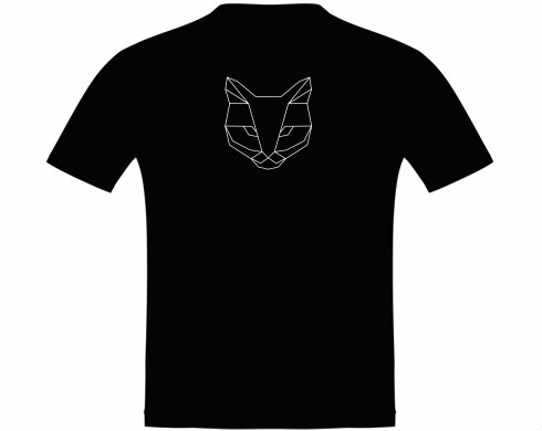 Cat polygon Pánské tričko Classic - Bílá