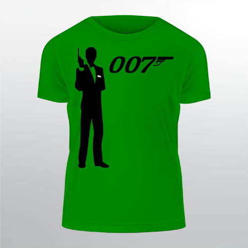 James Bond Pánské tričko Classic - Bílá