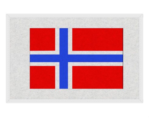 Norsko Rohožka - Bílá