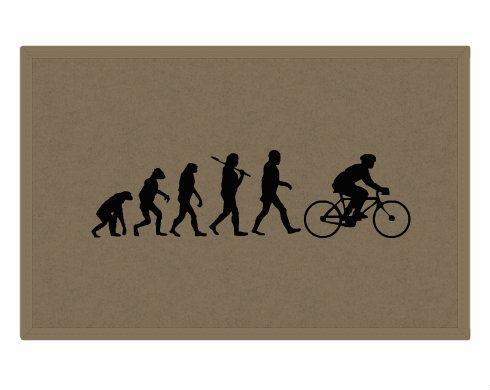 Evolution Bicycle Rohožka - Bílá