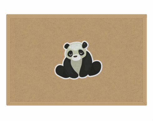 Panda Rohožka - Bílá