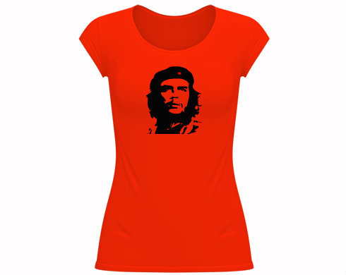Che Guevara Dámské tričko velký výstřih - Bílá