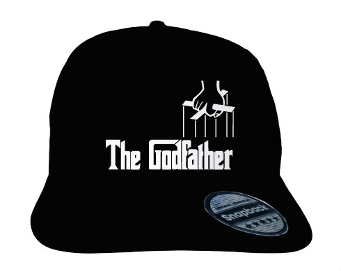 The Godfather - Kmotr Kšiltovka Snapback Rapper - černá