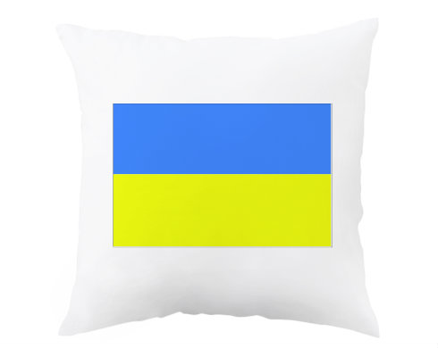 Ukrajina Polštář - bílá