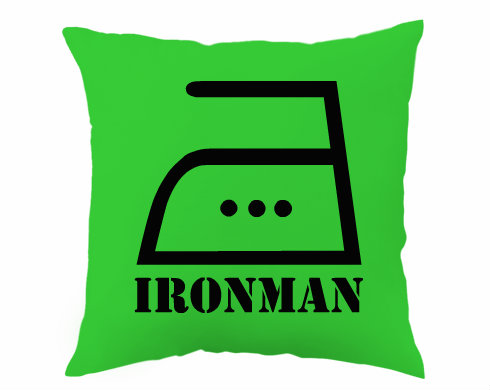 Ironman Polštář - bílá