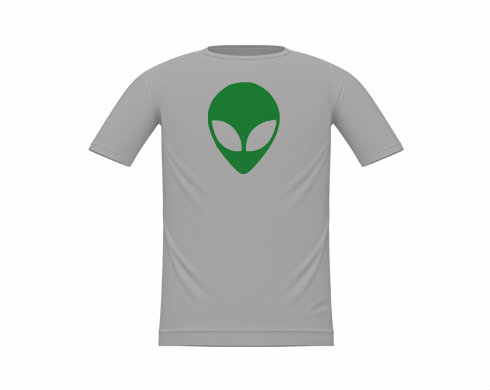 Alien Dětské tričko - Bílá