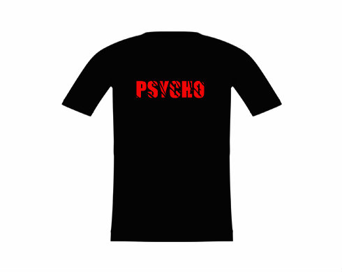 Psycho Dětské tričko - Bílá