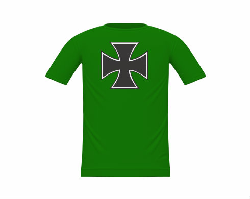 Železný kříž Dětské tričko - Bílá