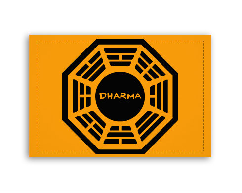 Dharma Fotoobraz 90x60 cm střední - Bílá