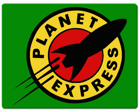 Planet expres Podložka pod myš - Bílá