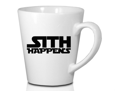 Sith happens Hrnek Latte 325ml - Bílá