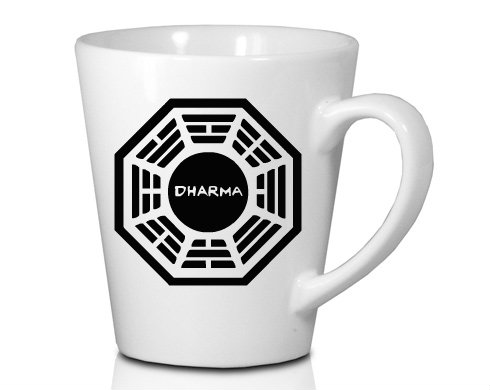 Dharma Hrnek Latte 325ml - Bílá