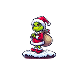 Grinch jako Santa