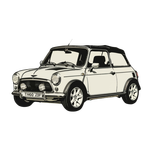 Mini Cooper - white