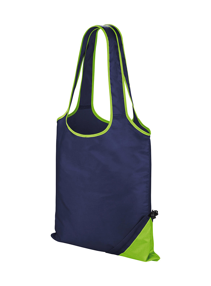 Skládací taška Compact - modrá a zelená univerzal