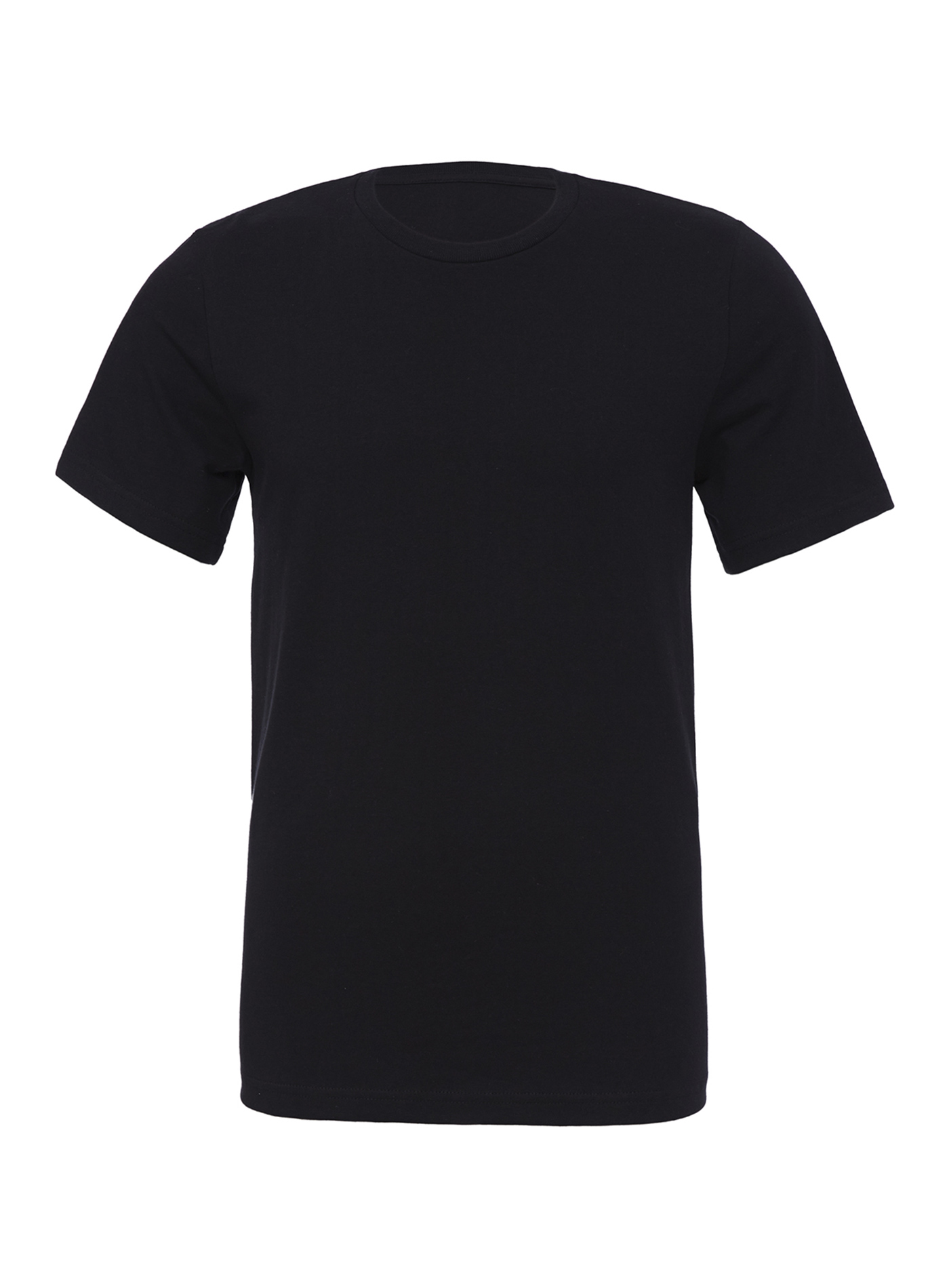 Unisex tričko Bella + Canvas Jersey - černá XL