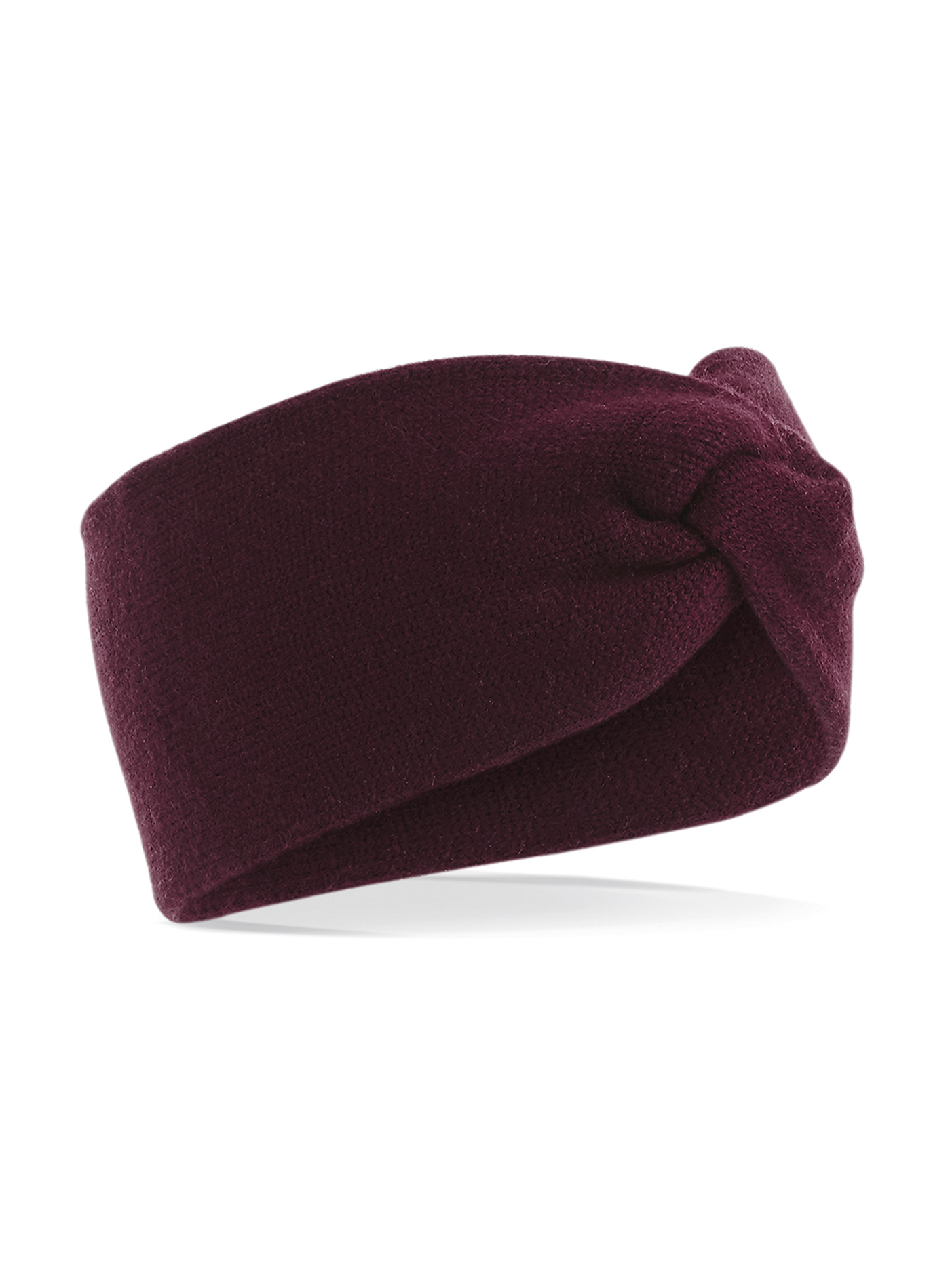 Obrázok Pletená čelenka Twist - Burgundy univerzal