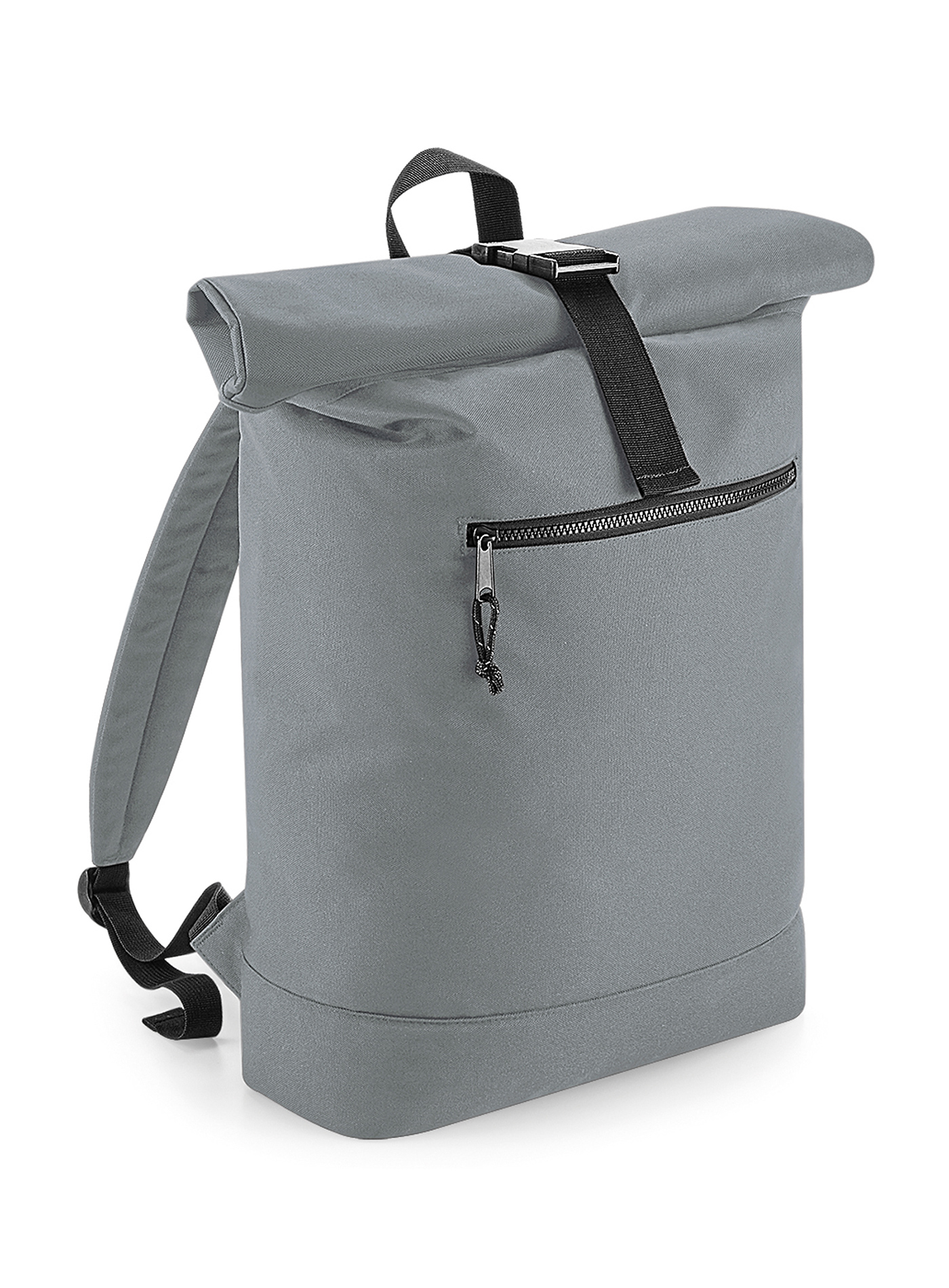 Batoh Bag Base Roll Top Recycled - Světle šedý melír univerzal