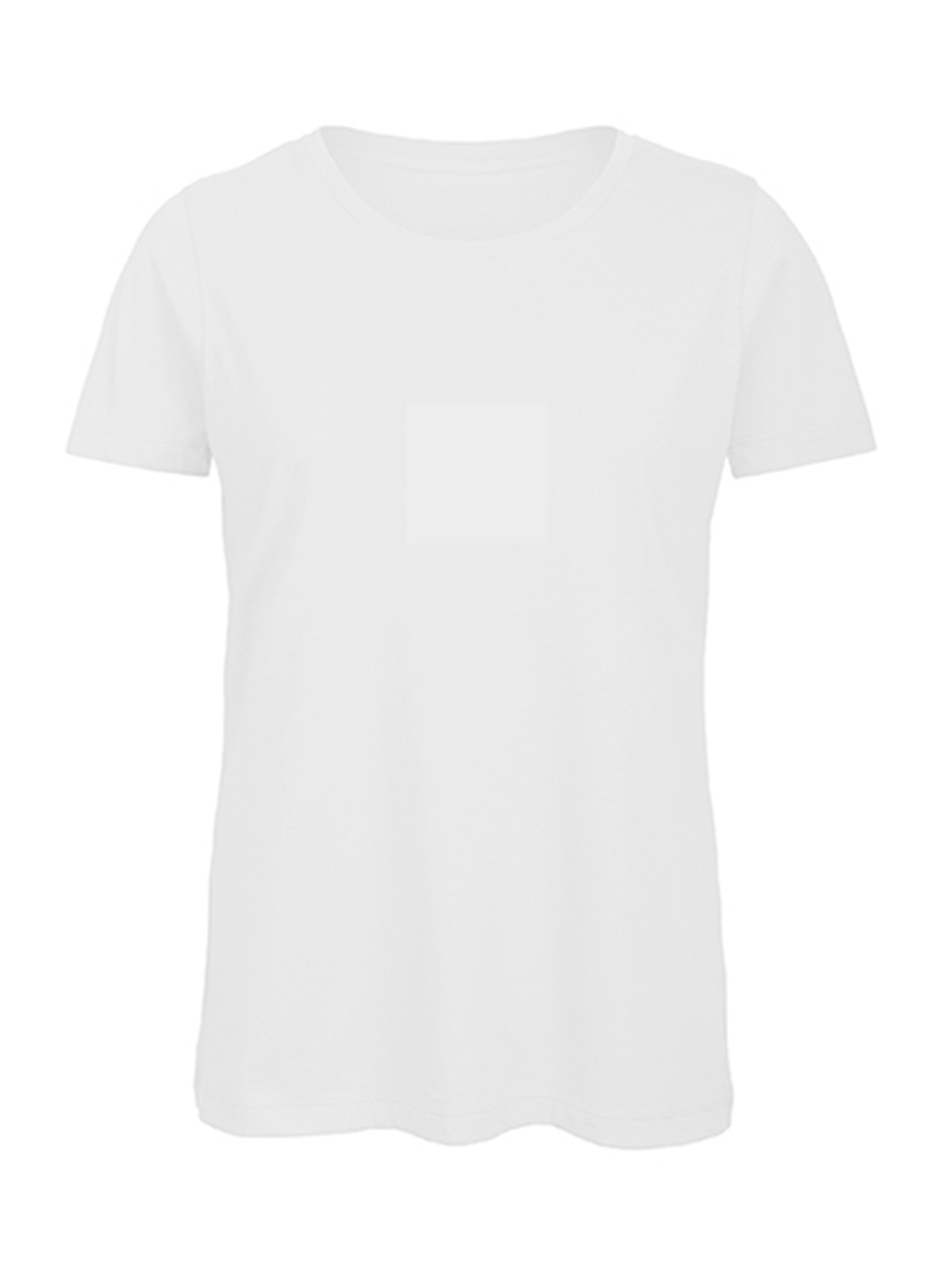 Dámské tričko B&C Collection Inspire - Bílá L