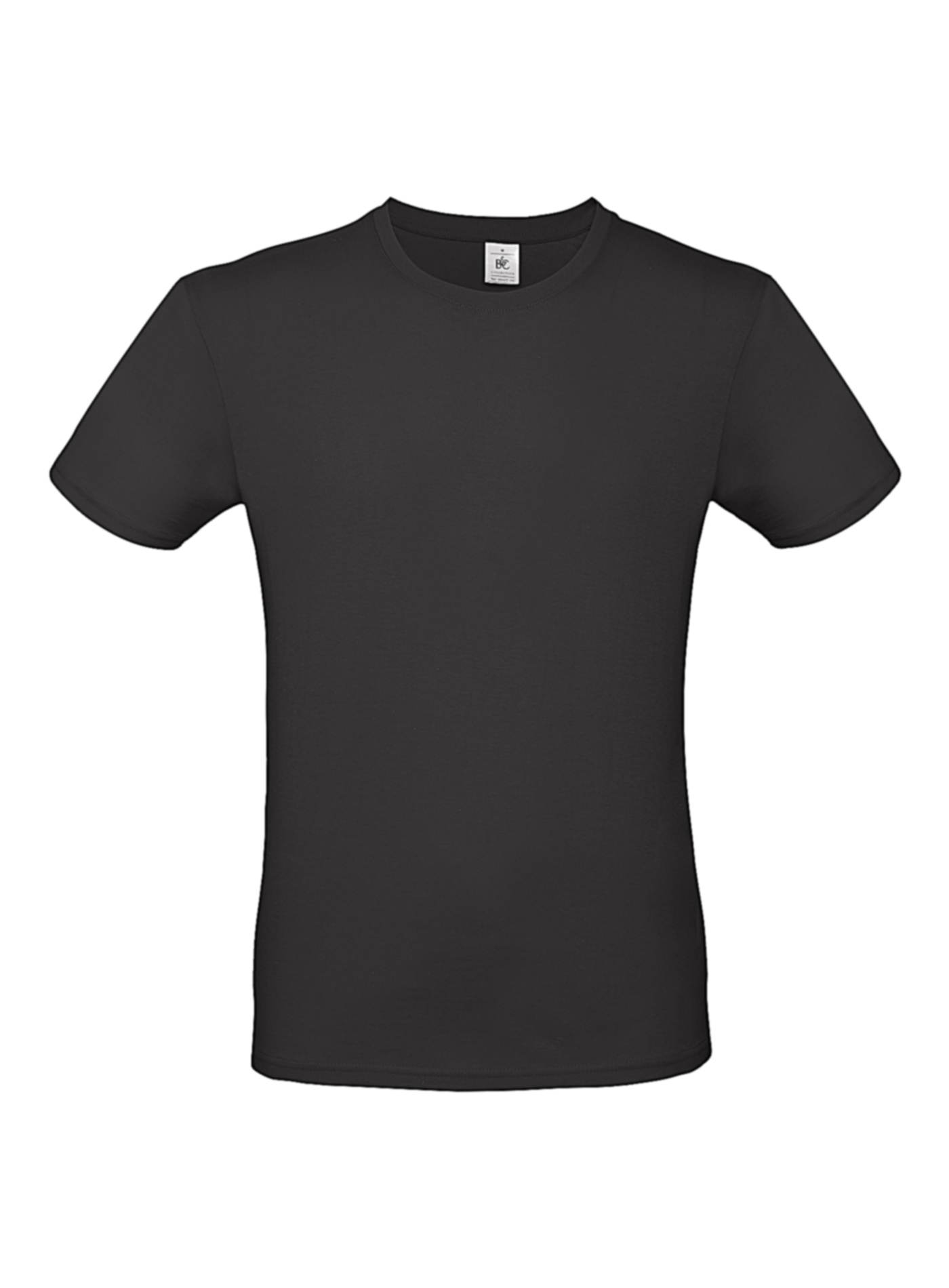 Pánské tričko B&C - černá 3XL