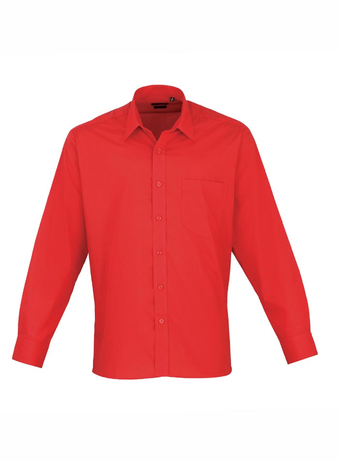 Pánská košile Premier - Červená 44