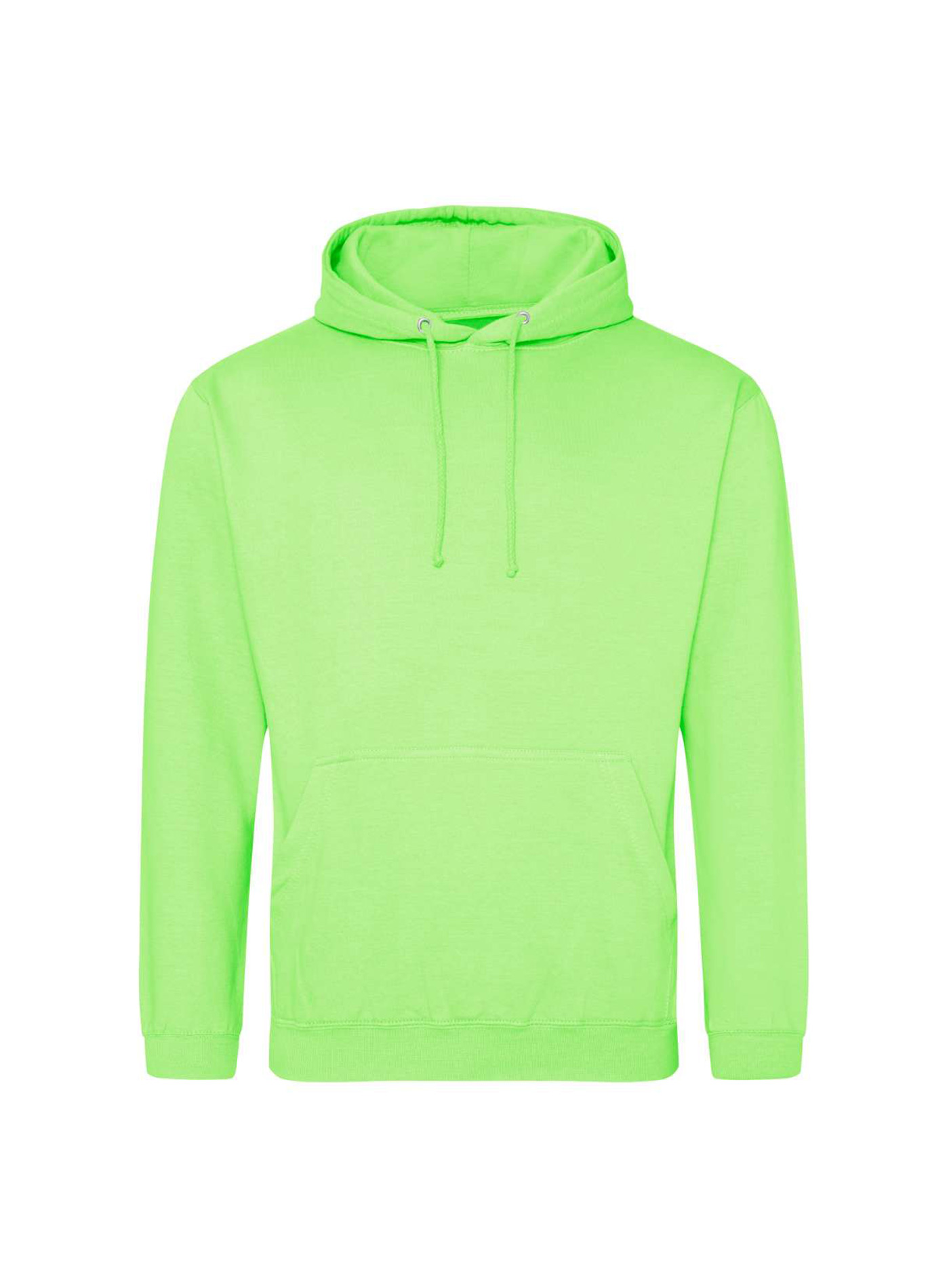 Mikina s kapucí unisex Just Hoods - jablíčkově zelená XXL