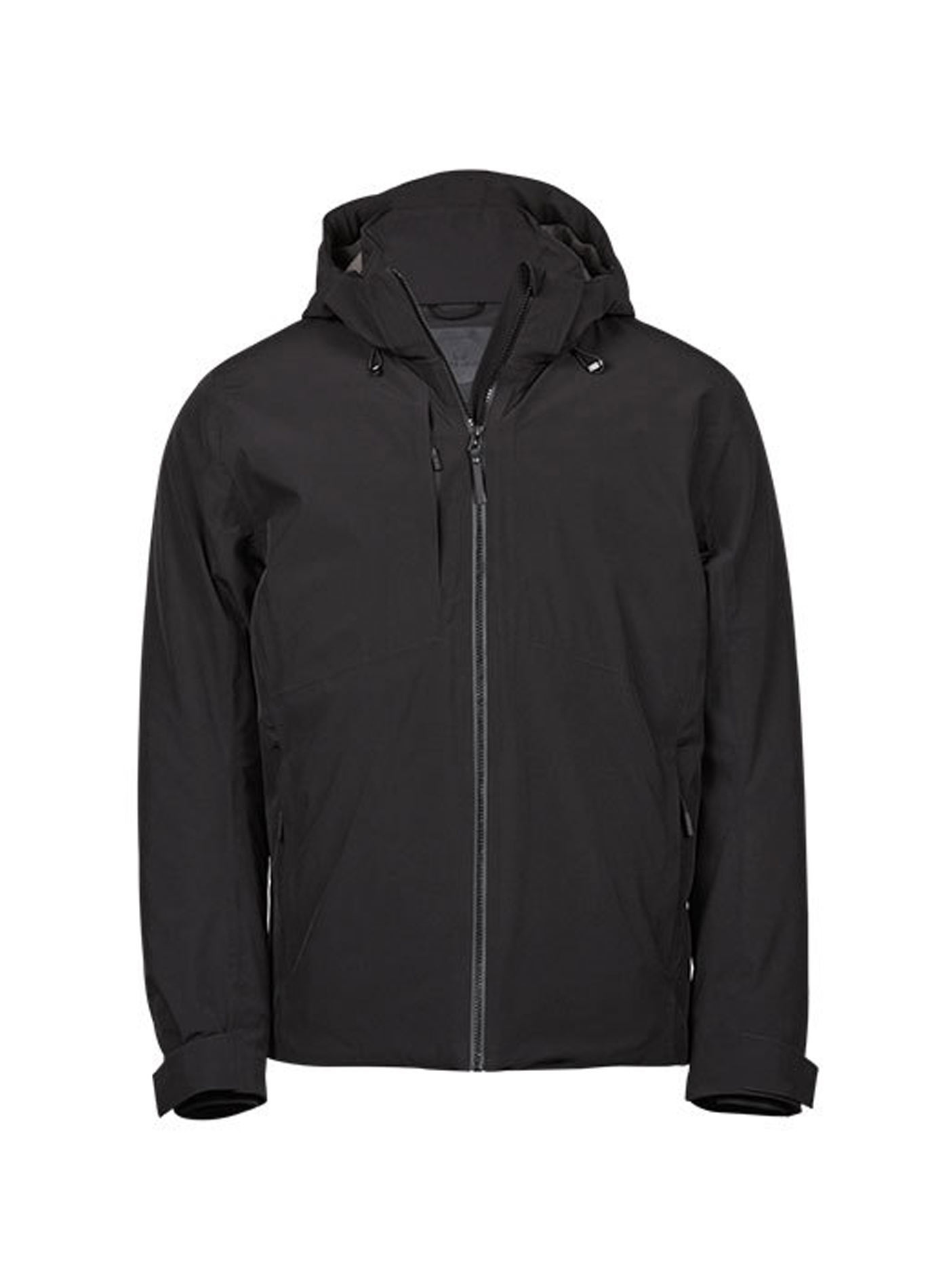 Pánská nepromokavá zimní bunda s kapucí Tee Jays - Černá 3XL