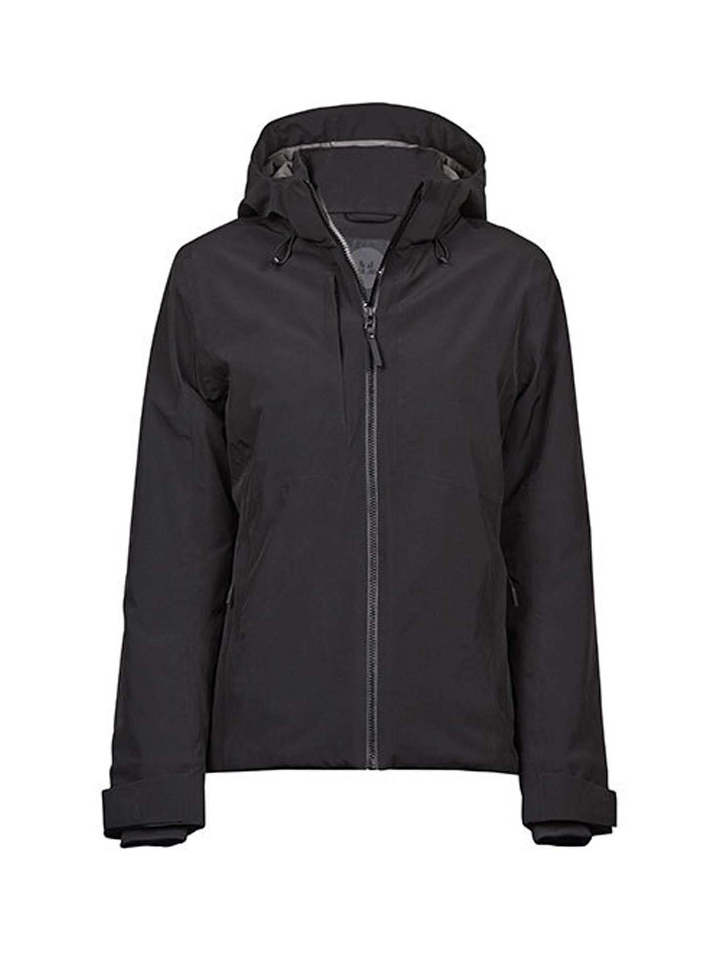 Dámská nepromokavá zimní bunda s kapucí Tee Jays - Černá XXL