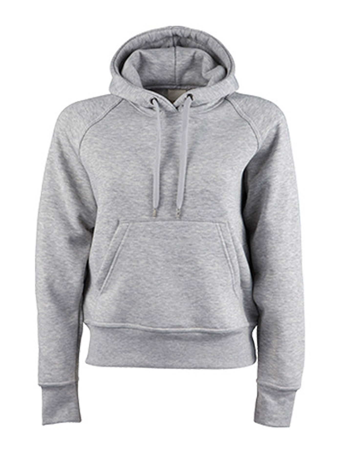 Dámská mikina Hooded Tee Jays - Šedý melír M