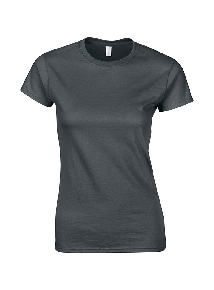 Dámské tričko Gildan Softstyle - Charcoal L