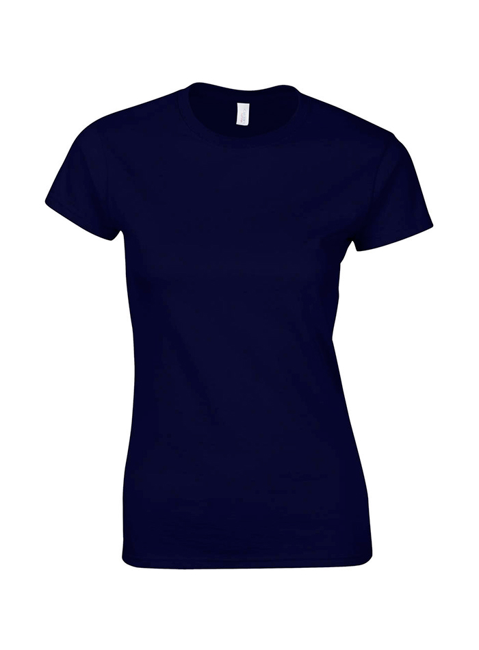 Dámské tričko Gildan Softstyle - Námořní modrá M