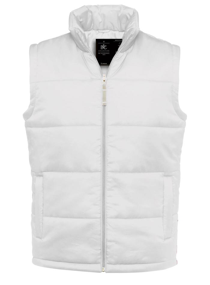 Prošívaná vesta - Bílá XL