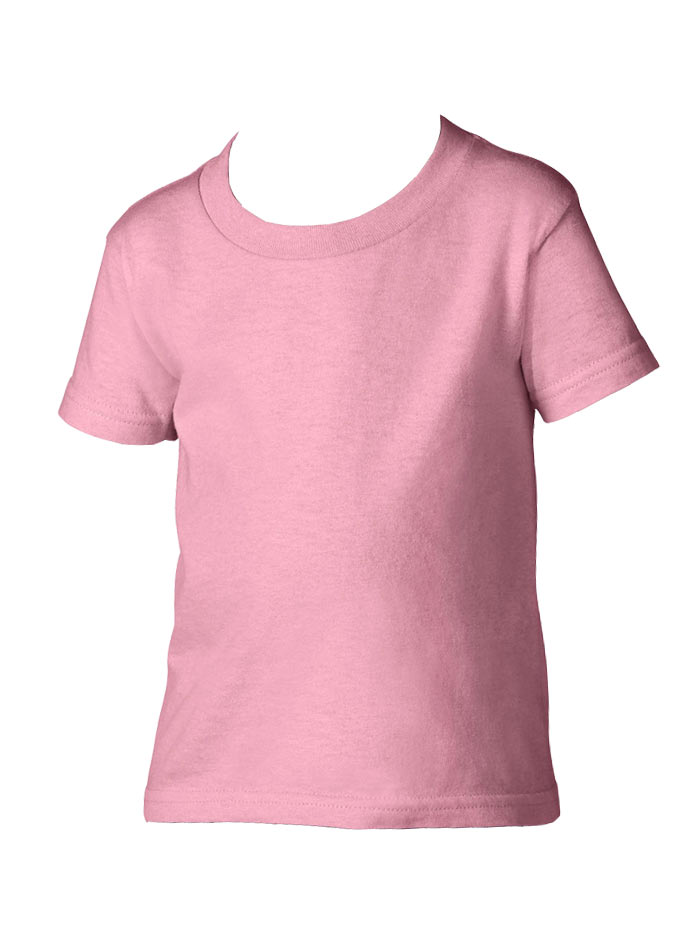 Dětské tričko Gildan Heavy Cotton Toddler - Světle růžová 4T (104)
