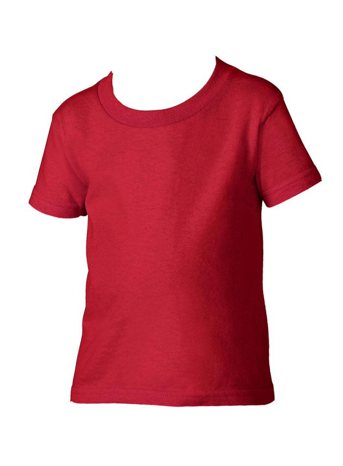 Dětské tričko Gildan Heavy Cotton Toddler - Červená 3T (98)