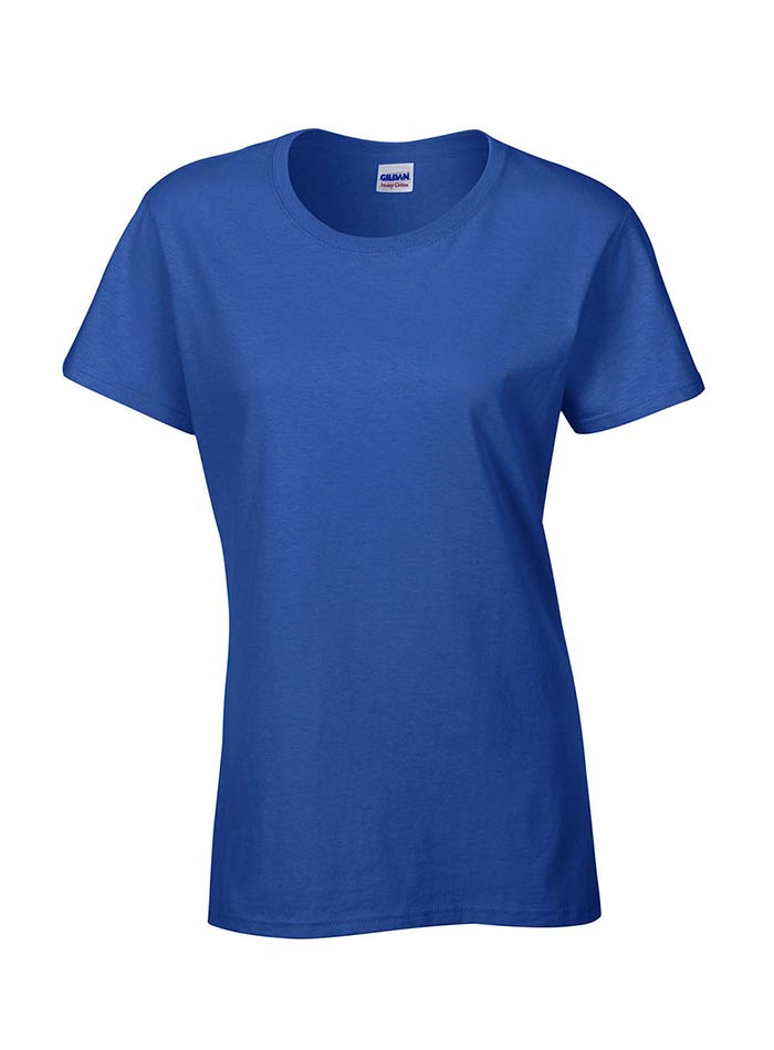 Dámské tričko Gildan Heavy Cotton - Královská modrá M