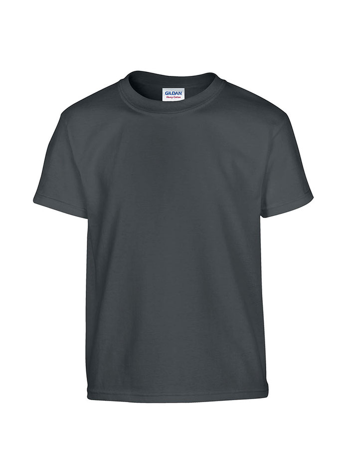 Dětské tričko Gildan Heavy Cotton Youth - Charcoal L