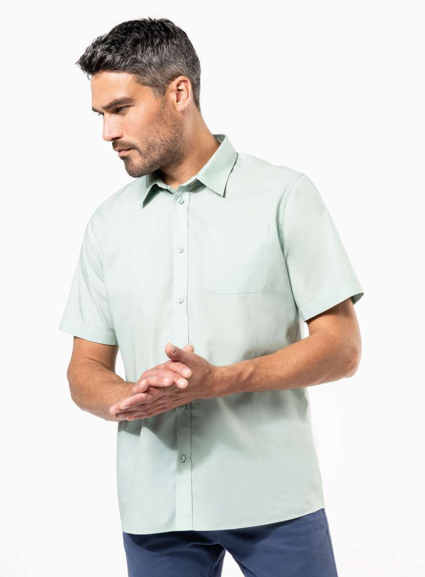 Košeľa s krátkym rukávom Kariban
